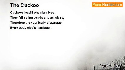 Ogden Nash - The Cuckoo