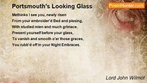 Lord John Wilmot - Portsmouth's Looking Glass