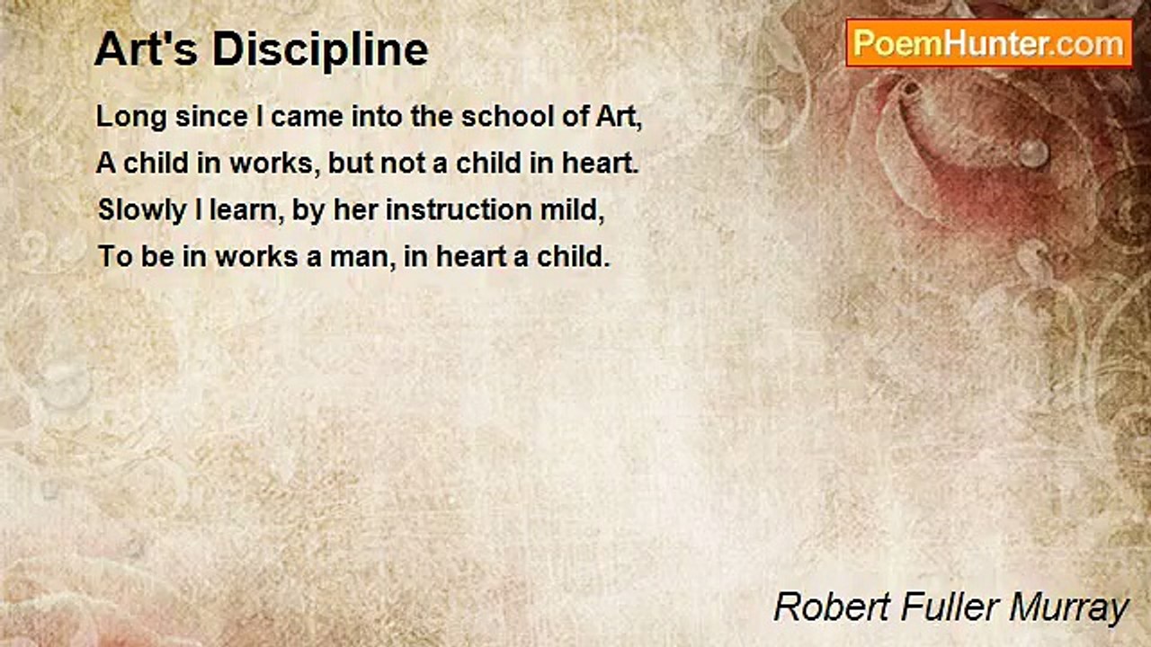 Robert Fuller Murray - Art's Discipline