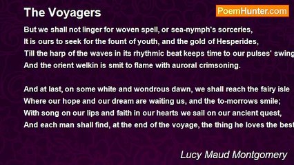 Lucy Maud Montgomery - The Voyagers