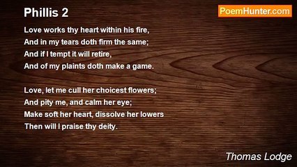 Thomas Lodge - Phillis 2