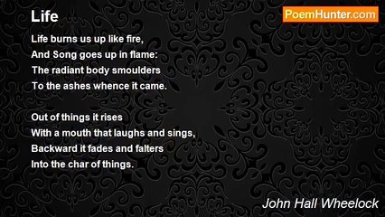 John Hall Wheelock - Life