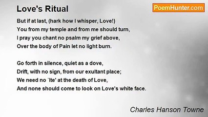 Charles Hanson Towne - Love's Ritual