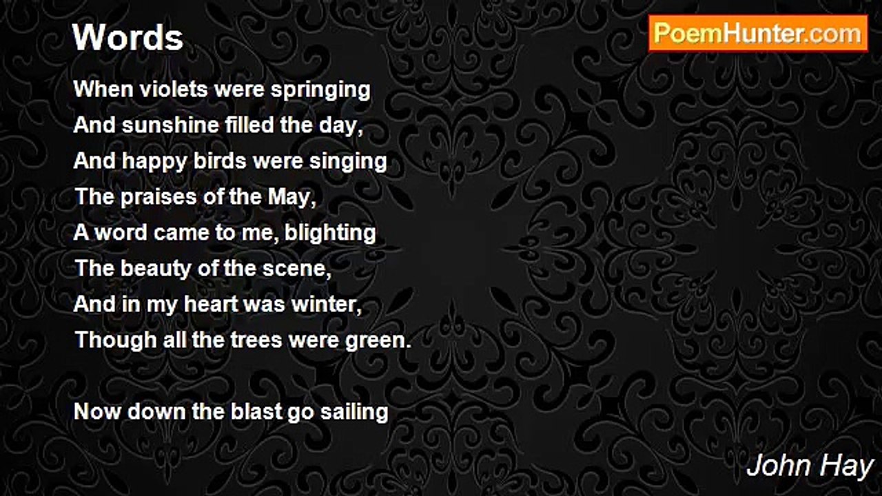 John Hay - Words