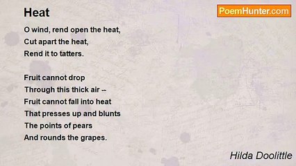 Hilda Doolittle - Heat