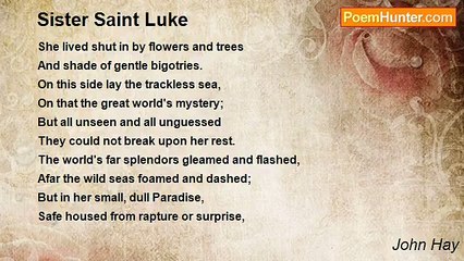 John Hay - Sister Saint Luke