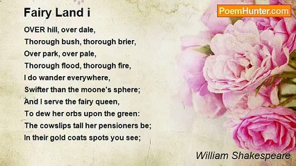 William Shakespeare - Fairy Land i