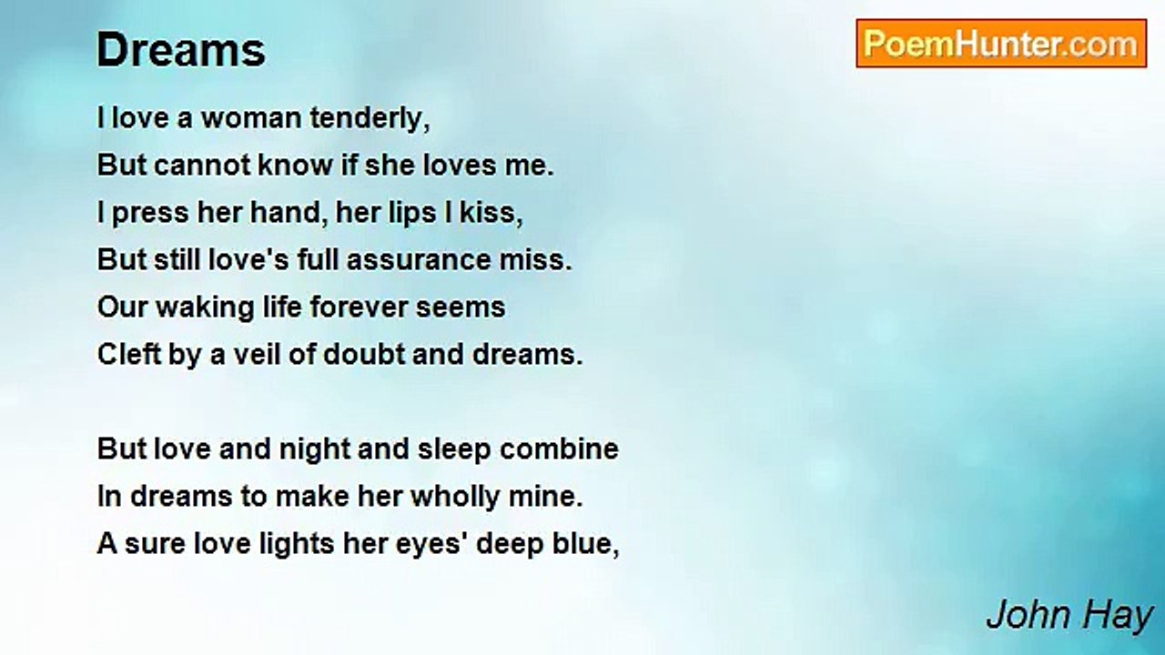 John Hay - Dreams