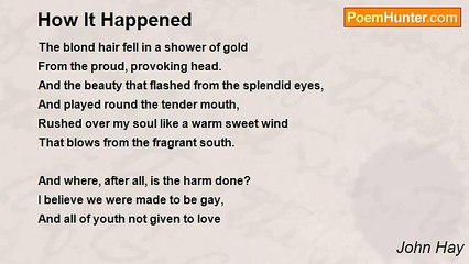 John Hay - How It Happened