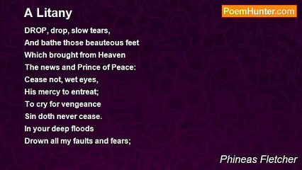 Phineas Fletcher - A Litany