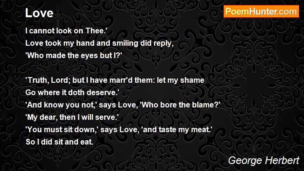 George Herbert - Love