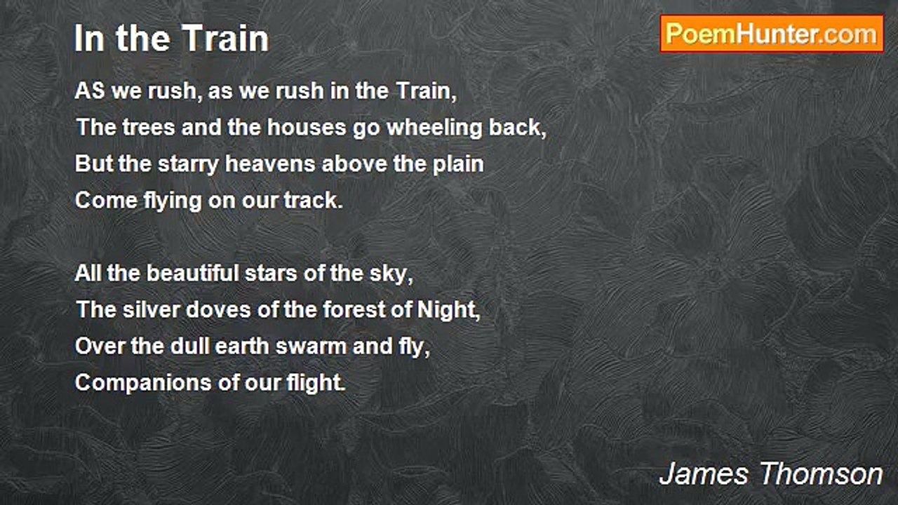James Thomson - In the Train