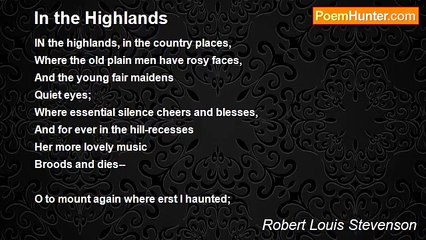 Robert Louis Stevenson - In the Highlands
