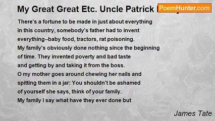 James Tate - My Great Great Etc. Uncle Patrick Henry