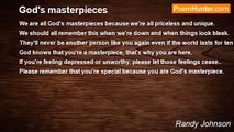 Randy Johnson - God's masterpieces