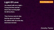 Dorothy Parker - Light Of Love