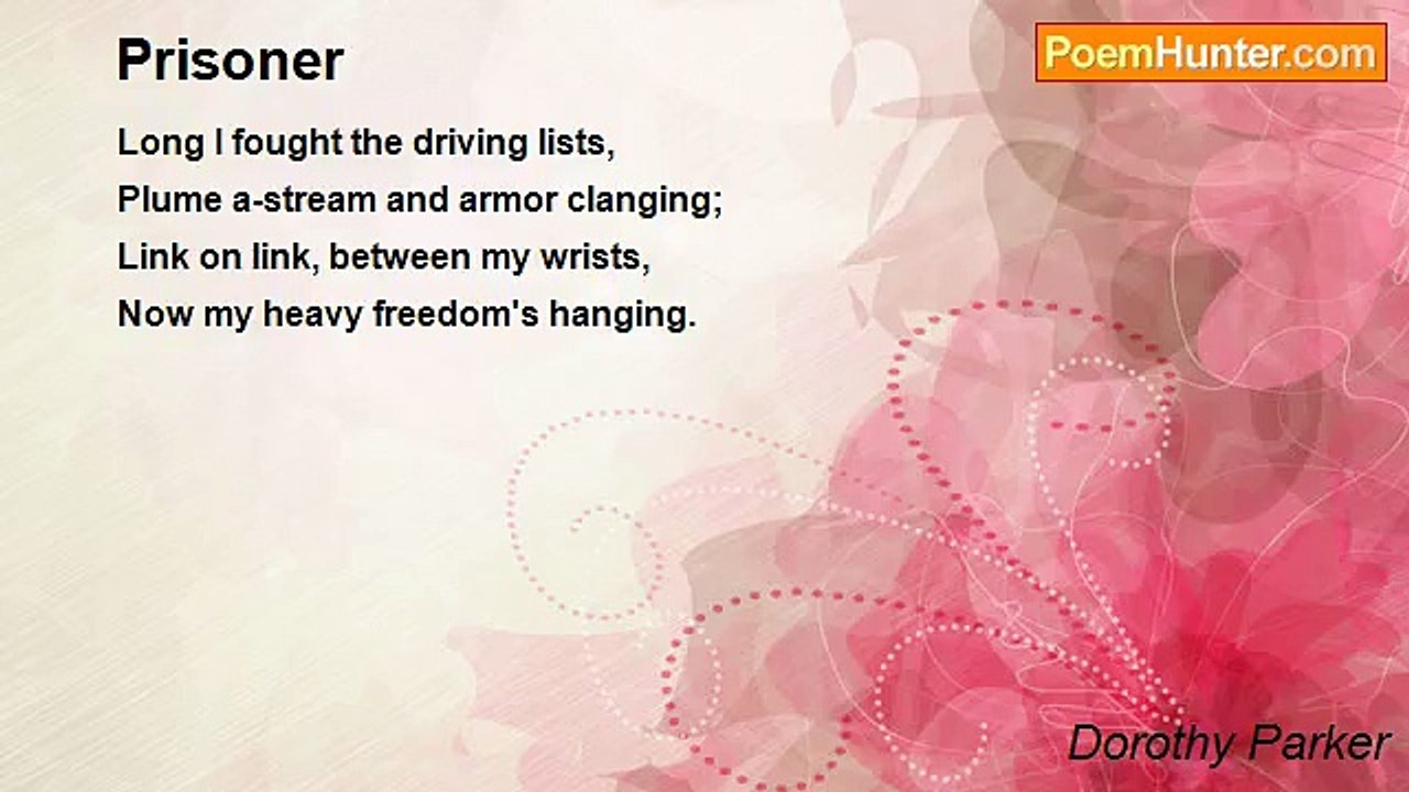 Dorothy Parker - Prisoner