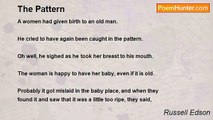 Russell Edson - The Pattern