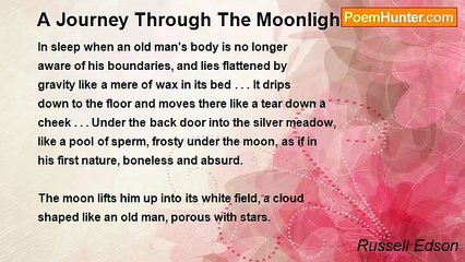 Russell Edson - A Journey Through The Moonlight