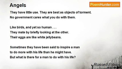 Russell Edson - Angels