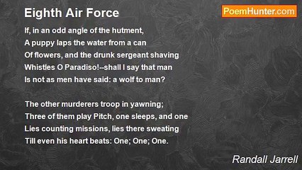 Randall Jarrell - Eighth Air Force