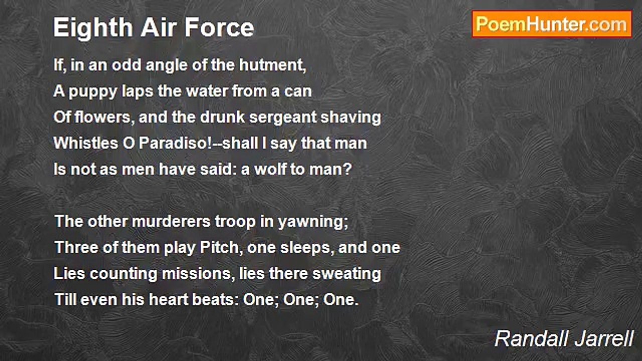 Randall Jarrell - Eighth Air Force