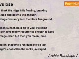 Archie Randolph Ammons - Rivulose