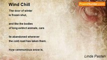 Linda Pastan - Wind Chill