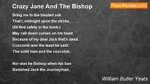 William Butler Yeats - Crazy Jane And The Bishop