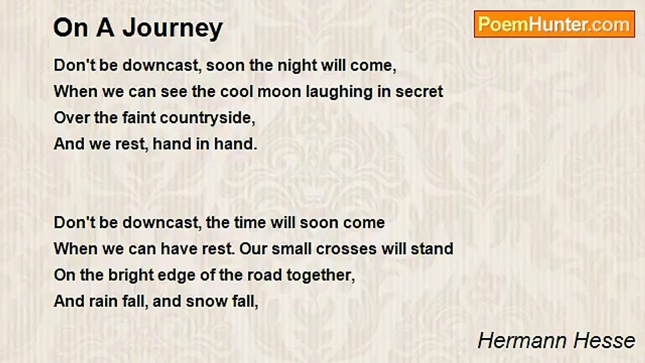 Hermann Hesse - On A Journey