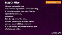Nick Flynn - Bag Of Mice