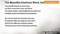 Delmore Schwartz - The Beautiful American Word, Sure