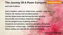 Delmore Schwartz - The Journey Of A Poem Compared To All The Sad Variety Of Travel