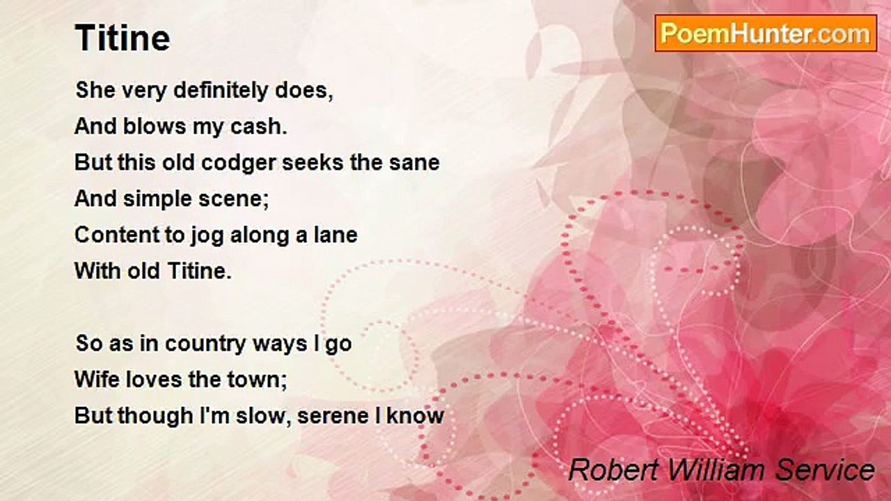 Robert William Service - Titine