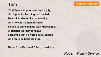 Robert William Service - Tom