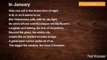 Ted Kooser - In January