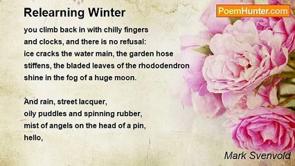 Mark Svenvold - Relearning Winter