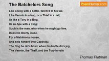 Thomas Flatman - The Batchelors Song