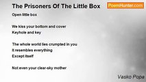 Vasko Popa - The Prisoners Of The Little Box