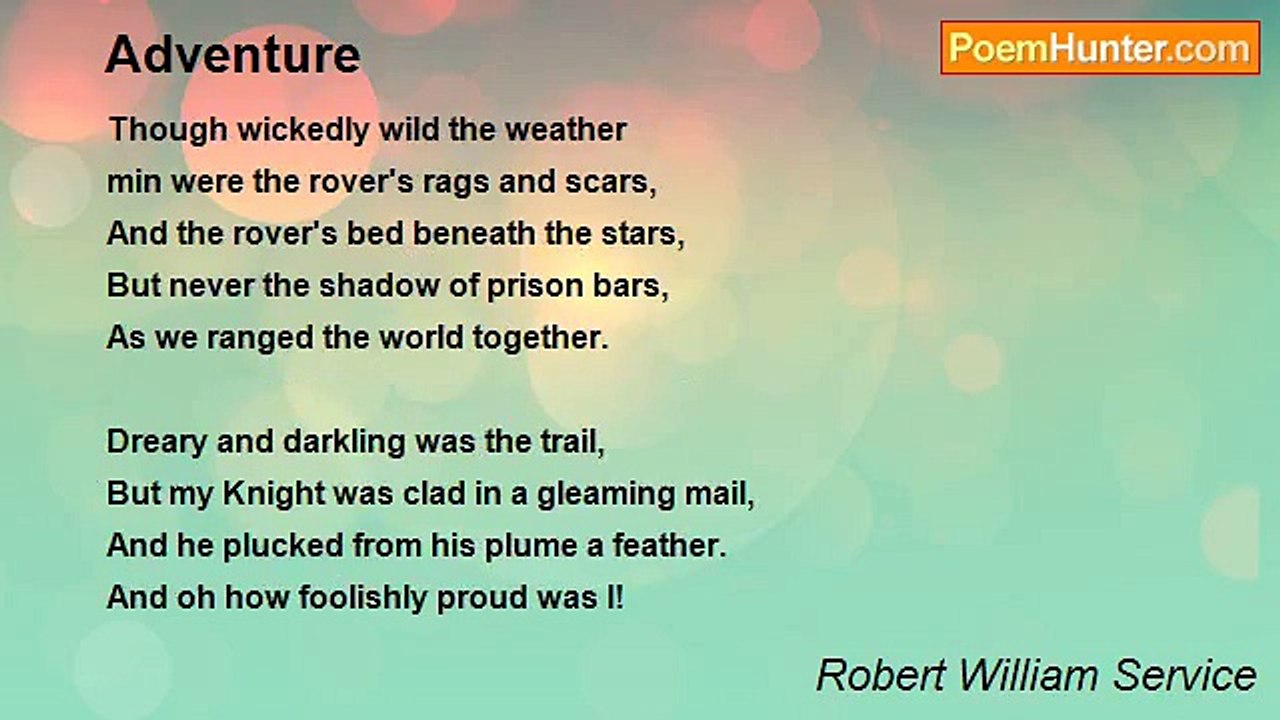 Robert William Service - Adventure