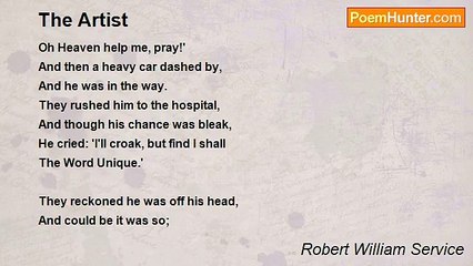 Robert William Service - The Artist