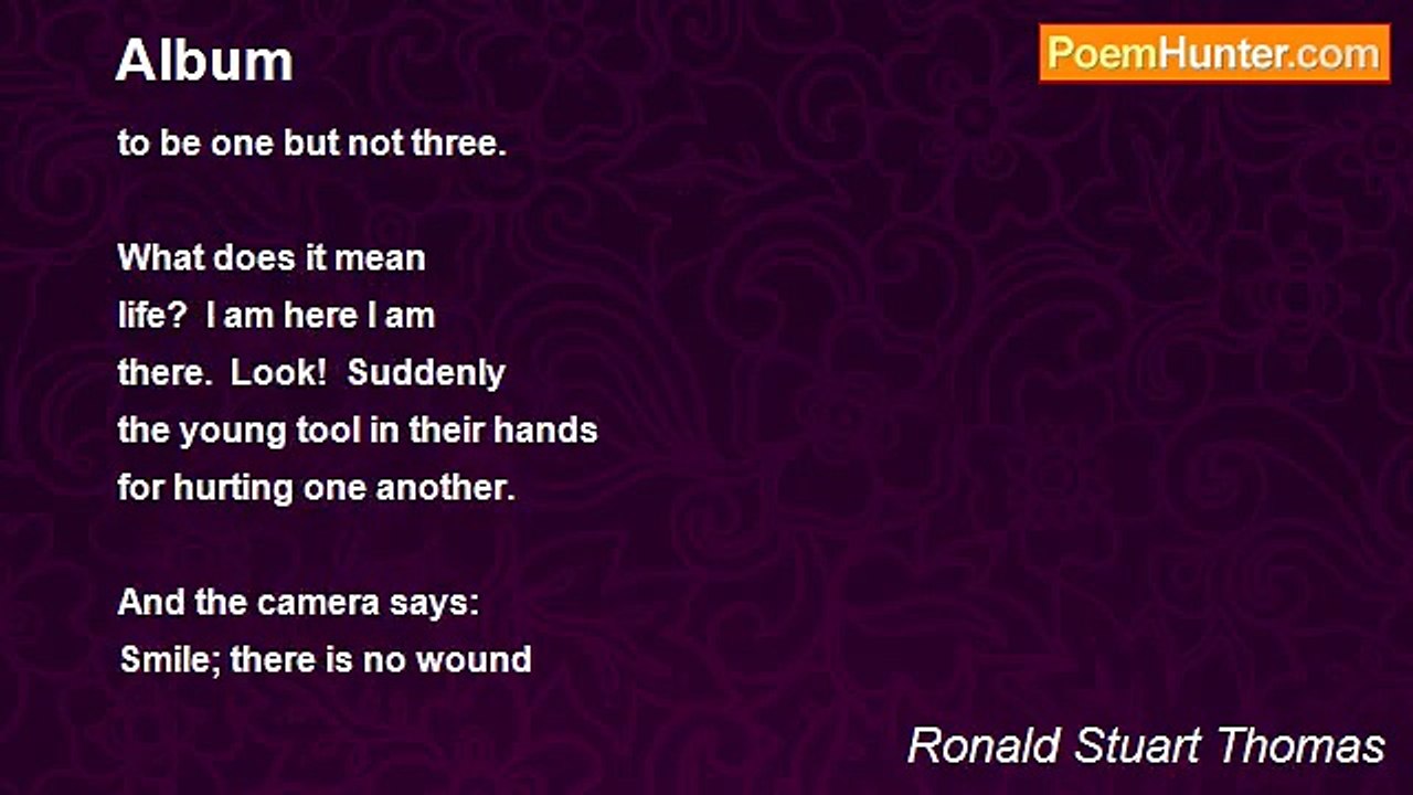 Ronald Stuart Thomas - Album
