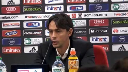 Milan, Inzaghi: 'Menez non giochi da solo. Credo in Torres e conto su Mexes'
