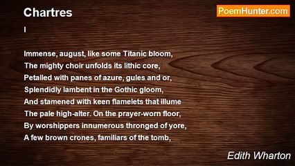 Edith Wharton - Chartres