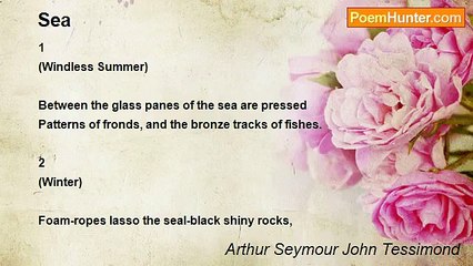 Arthur Seymour John Tessimond - Sea