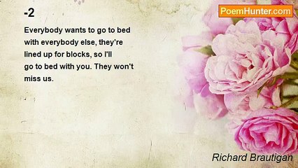 Richard Brautigan - -2