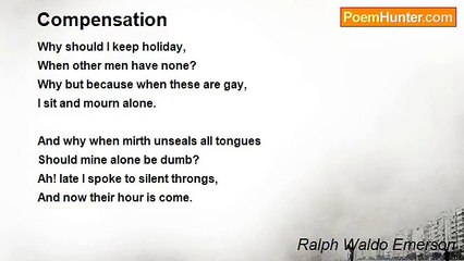 Ralph Waldo Emerson - Compensation