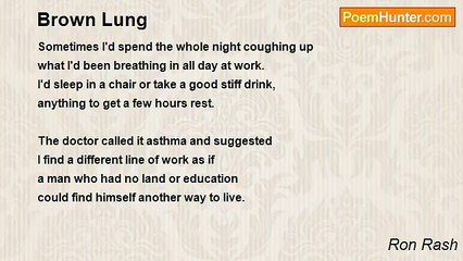 Ron Rash - Brown Lung