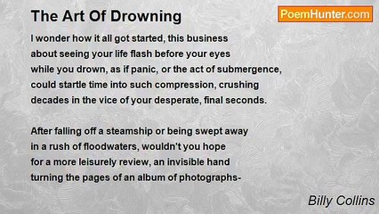 Billy Collins - The Art Of Drowning