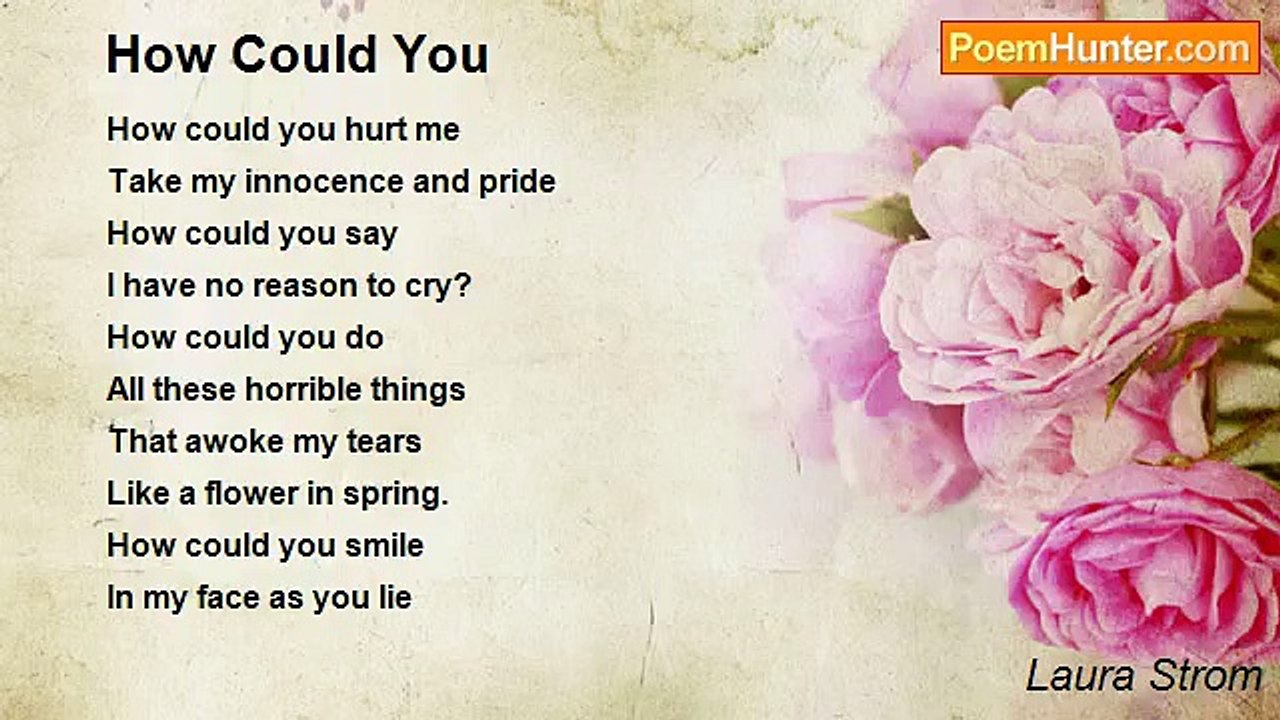 Laura Strom - How Could You